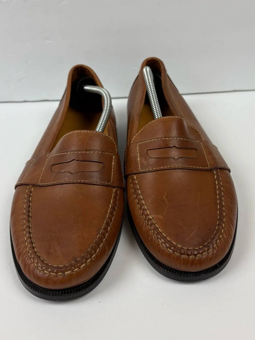 Cole Haan Pinch Prep Penny Loafer - Men's Brown Shoes Size 10.5W 01462